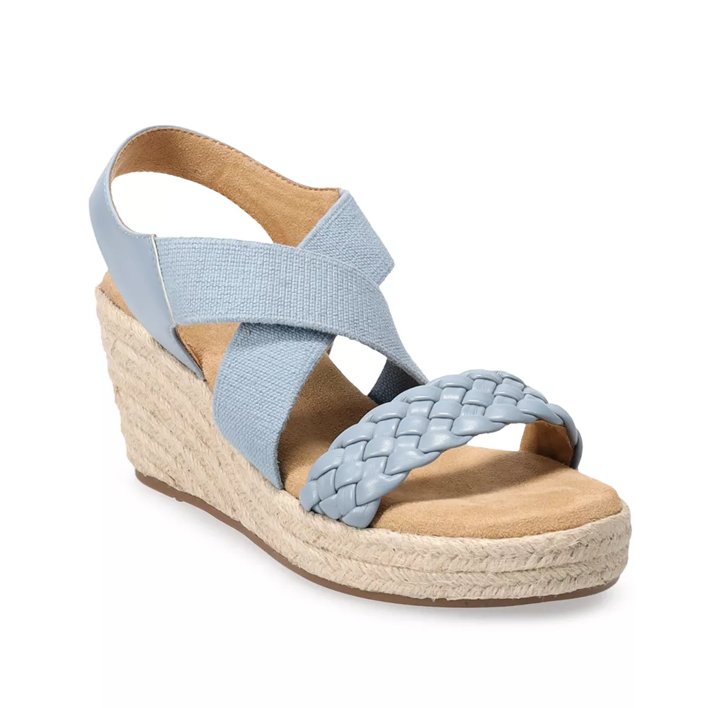 Sonoma Goods For Life® Coraa Women's Espadrille Wedge Sandals 2 Sonoma Goods For Life® Coraa Women's Espadrille Wedge Sandals - Image 2