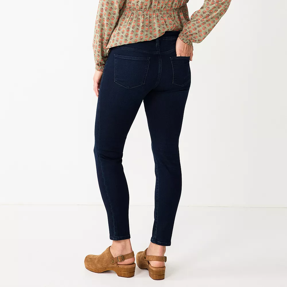 Maternity Sonoma Goods For Life® Side Panel Belly Band Jeggings 5 Maternity Sonoma Goods For Life® Side Panel Belly Band Jeggings - Image 5