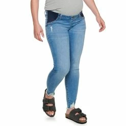 Maternity Sonoma Goods For Life® Side Panel Belly Band Jeggings 8 Maternity Sonoma Goods For Life® Side Panel Belly Band Jeggings -Sonoma Goods For Life Shop 5812471 Medium Wash
