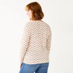 Women's Sonoma Goods For Life® Essential Henley Top 18 Women's Sonoma Goods For Life® Essential Henley Top -Sonoma Goods For Life Shop 5816147 ALT