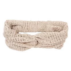Sonoma Goods For Life® Beige Knit Twisted Headwrap