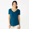 Women's Sonoma Goods For Life® Essential V-Neck Tee