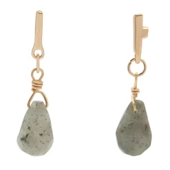 Sonoma Goods For Life® Grey Semi Drop Earrings