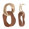 Sonoma Goods For Life® Gold Tone Big Link Drop Earrings