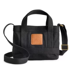 Sonoma Goods For Life® Camden Canvas Mini Crossbody Bag 7 Sonoma Goods For Life® Camden Canvas Mini Crossbody Bag -Sonoma Goods For Life Shop 5847915 Black