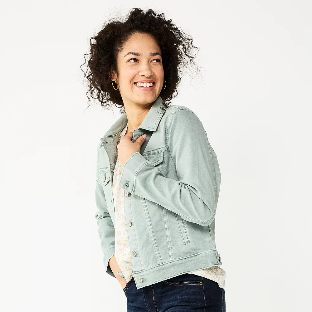 Women's Sonoma Goods For Life® Denim Jacket 5 Women's Sonoma Goods For Life® Denim Jacket - Image 5