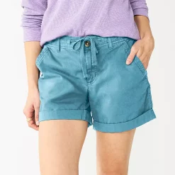Women's Sonoma Goods For Life® Utility Shorts -Sonoma Goods For Life Shop 5927776 Light Blue