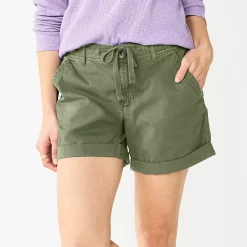 Women's Sonoma Goods For Life® Utility Shorts -Sonoma Goods For Life Shop 5927776 Olive