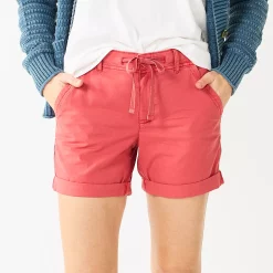 Women's Sonoma Goods For Life® Utility Shorts -Sonoma Goods For Life Shop 5927776 Pink