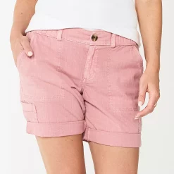 Women's Sonoma Goods For Life® Utility Bermuda Shorts -Sonoma Goods For Life Shop 5940057 Mauve