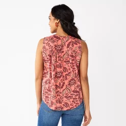 Women's Sonoma Goods For Life® Yoke Front Top -Sonoma Goods For Life Shop 5945393 ALT