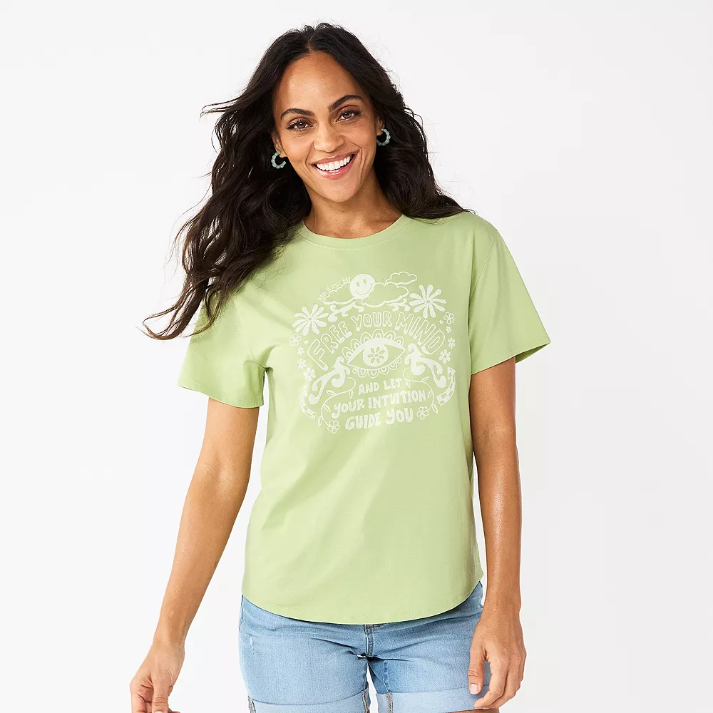 Women's Sonoma Goods For Life® Relaxed Graphic Tee 1 Women's Sonoma Goods For Life® Relaxed Graphic Tee