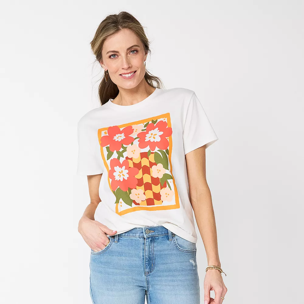 Women's Sonoma Goods For Life® Relaxed Graphic Tee 5 Women's Sonoma Goods For Life® Relaxed Graphic Tee - Image 5