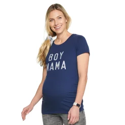 Maternity Sonoma Goods For Life® Fitted Crewneck Graphic Tee 17 Maternity Sonoma Goods For Life® Fitted Crewneck Graphic Tee -Sonoma Goods For Life Shop 6120299 Boy Mama Graphic
