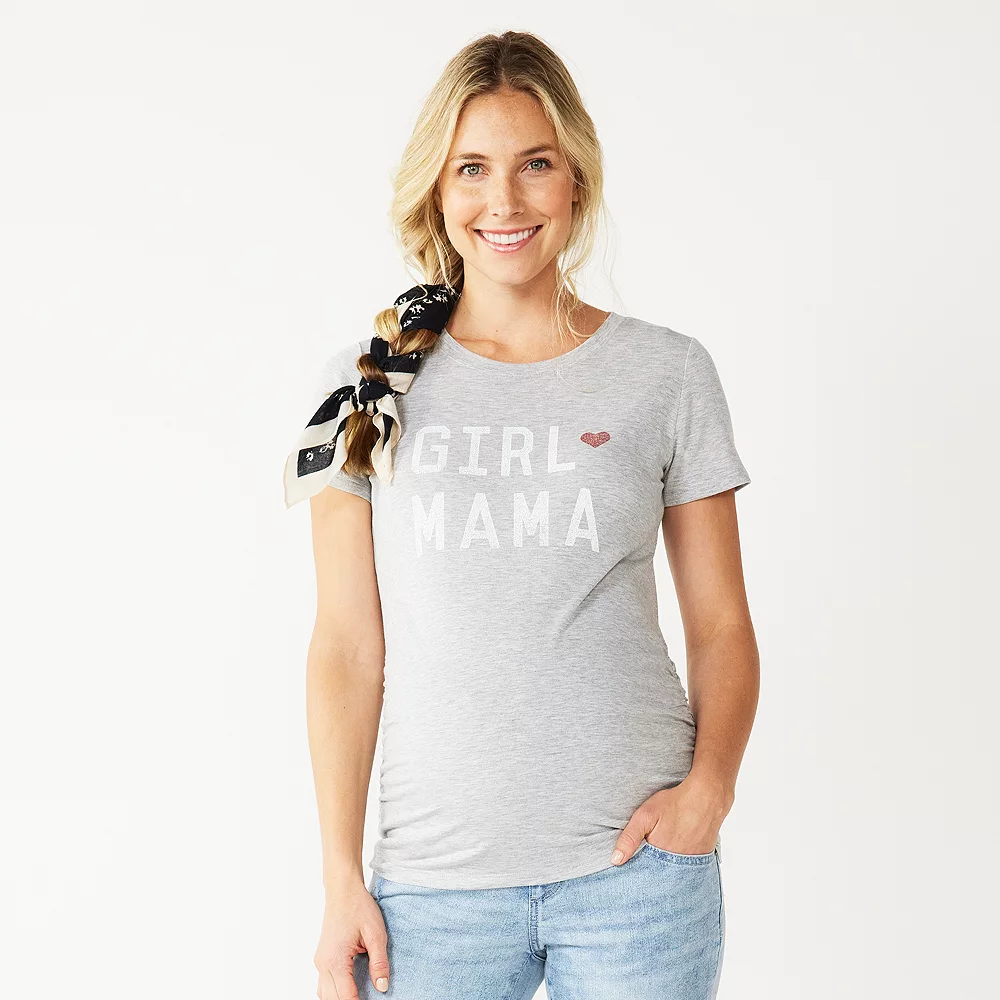 Maternity Sonoma Goods For Life® Fitted Crewneck Graphic Tee 2 Maternity Sonoma Goods For Life® Fitted Crewneck Graphic Tee - Image 2