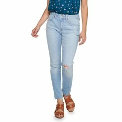 Women's Sonoma Goods For Life® Curvy High-Waisted Skinny Jeans -Sonoma Goods For Life Shop 6120421 Meadowlark