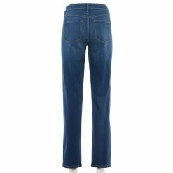 Women's Sonoma Goods For Life® Straight-Leg High-Waisted Curvy Jeans 7 Women's Sonoma Goods For Life® Straight-Leg High-Waisted Curvy Jeans -Sonoma Goods For Life Shop 6120465 ALT