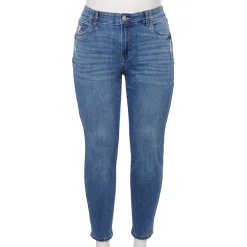 Plus Size Sonoma Goods For Life® Premium Mid-Rise Skinny Jeans -Sonoma Goods For Life Shop 6120652 Manor