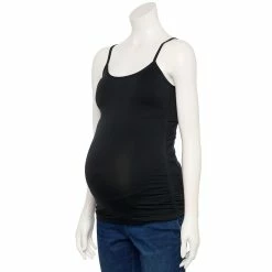 Maternity Sonoma Goods For Life® Seamless Camisole - Size XS -Sonoma Goods For Life Shop 6142300 Black